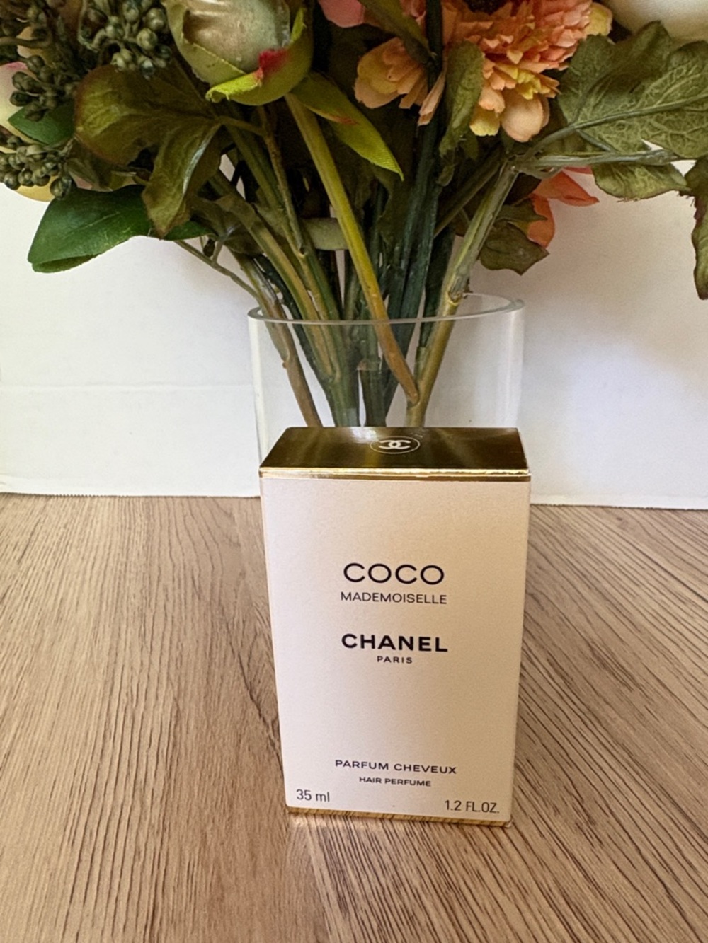 CHANEL Coco Mademoiselle Hair Perfume – Cream & Gold Packaging